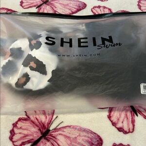 SHEIN Swim Monochrome Bikini Set